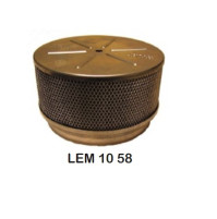 Flame Arrestor throat diameter 5 1/8" and height 3 1/4" - LEM-10-58 - Barr Marine